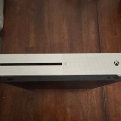 **UNTESTED DUE TO HDMI PORT BROKEN**Microsoft Xbox One S White 2017 WiFi Console