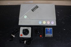 Atari XE System Gaming Console W/ 2 Joysticks & Mari Bros Cartridge/Vintage