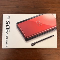 Nintendo DS Lite Crimson – Red/Black, Never Used Open Box Still In Packaging