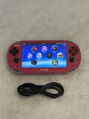 Sony PlayStation PS Vita OLED (PCH-1000) Cosmic Red With Charger USA Seller