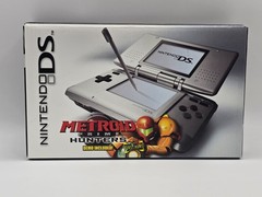 Nintendo DS Handheld Console NTR-001 Silver Metroid Prime Hunters Included CIB