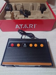 Atari Flashback 6 Classic Game Console 100 Built-In Games with Wireless Controls