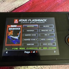 Atari Flashback Portable Handheld Game w/ 70 Preloaded Games Working –