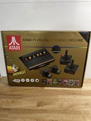 Atari Flashback 8 Gold Deluxe HD Console 40th Anniversary Edition NO POWER CORD