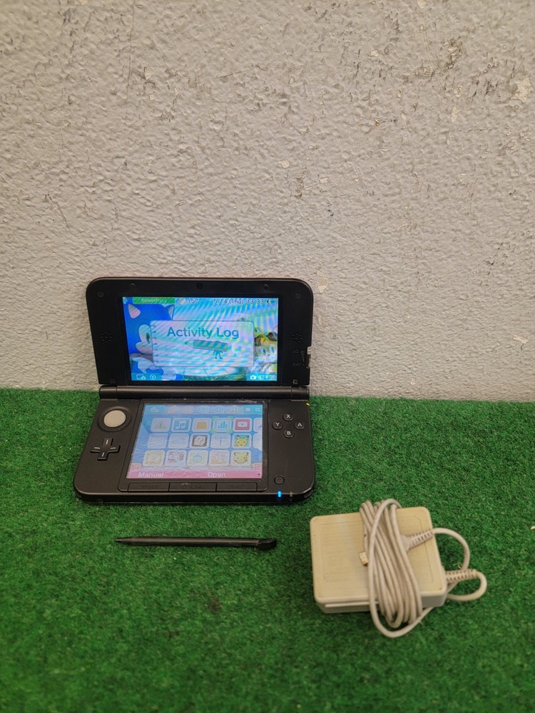 Nintendo 3DS XL Metallic Red Console w/ Accessories – US Seller 👁