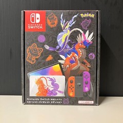 Excellent+++++]Nintendo Switch OLED Model Pokémon Scarlet & Violet Edition Japan