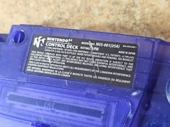 Nintendo 64 N64 NUS-001 USA Funtastic Grape Purple Console ONLY Tested + Working