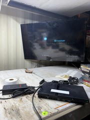 Sony PlayStation 2 Slim Console Does Not Read Disk- Black Scph-75001