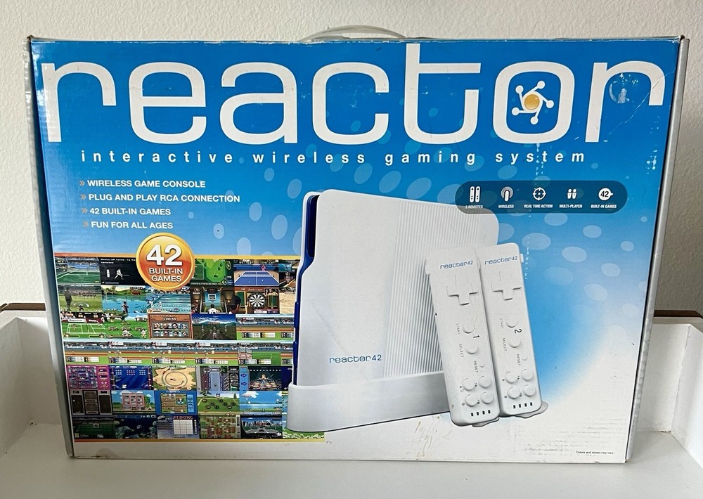 Wireless Gaming System Reactor Interactive 42 Built in Games