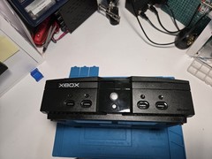 Microsoft Xbox OMG console Completely Cleaned with 1 Game and 1 Controller.