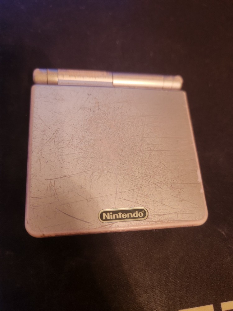 Nintendo Gameboy Advance GBA SP Handheld System Pearl Pink Model AGS-101 Tested