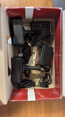 Atari 2600 Rainbow Bundle New AC Adapter & AV to RF Converter Tested In Orig Box