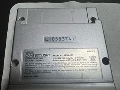 Nintendo Game Boy Light Silver Console MGB-101 Working