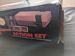 Nintendo NES Action Set Console Zapper Box Tested
