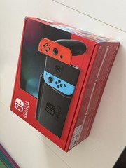Nintendo Switch Console Neon Red & Blue Joy-Con Wi-Fi HDMI Multicolor