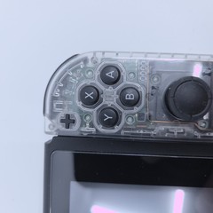 Nintendo Switch V1 w/ Custom Joycons, Dock, Cables, & Hori Split Pad Controller