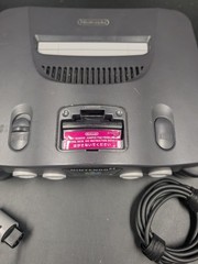 Nintendo 64 Console With Two Controllers Tested Working