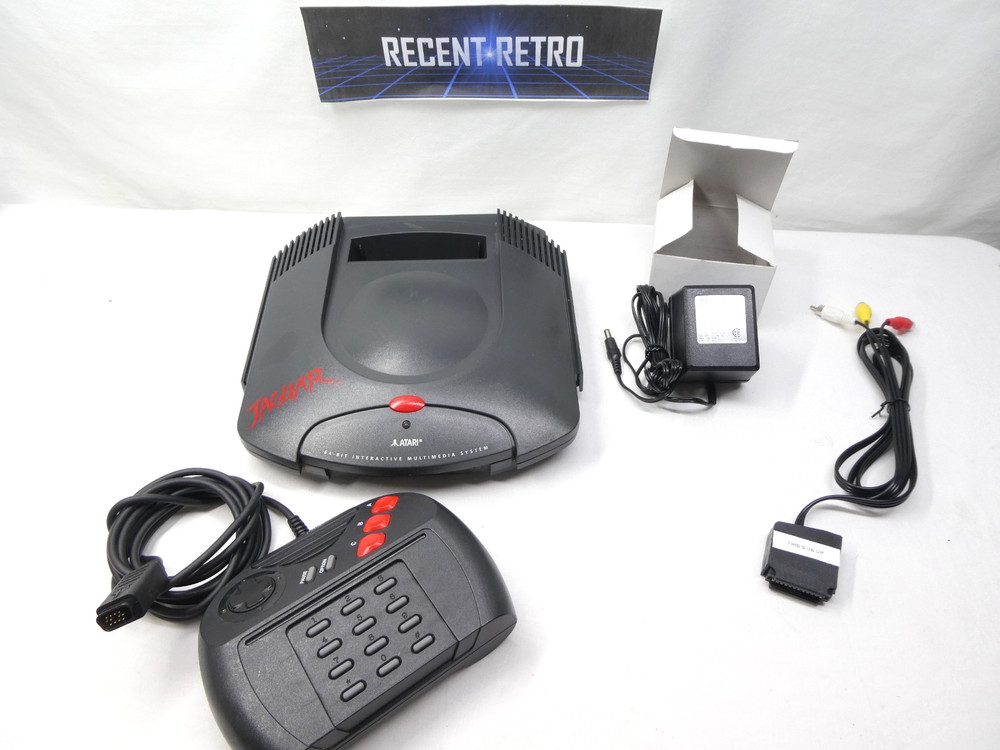 Atari Jaguar Console w/controller composite cable Re-capped seller reconditioned