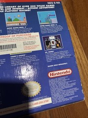 Nintendo NES Top Loader DR MARIO Sticker BUNDLE Set Cib *1996 TARGET EXCLUSIVE*