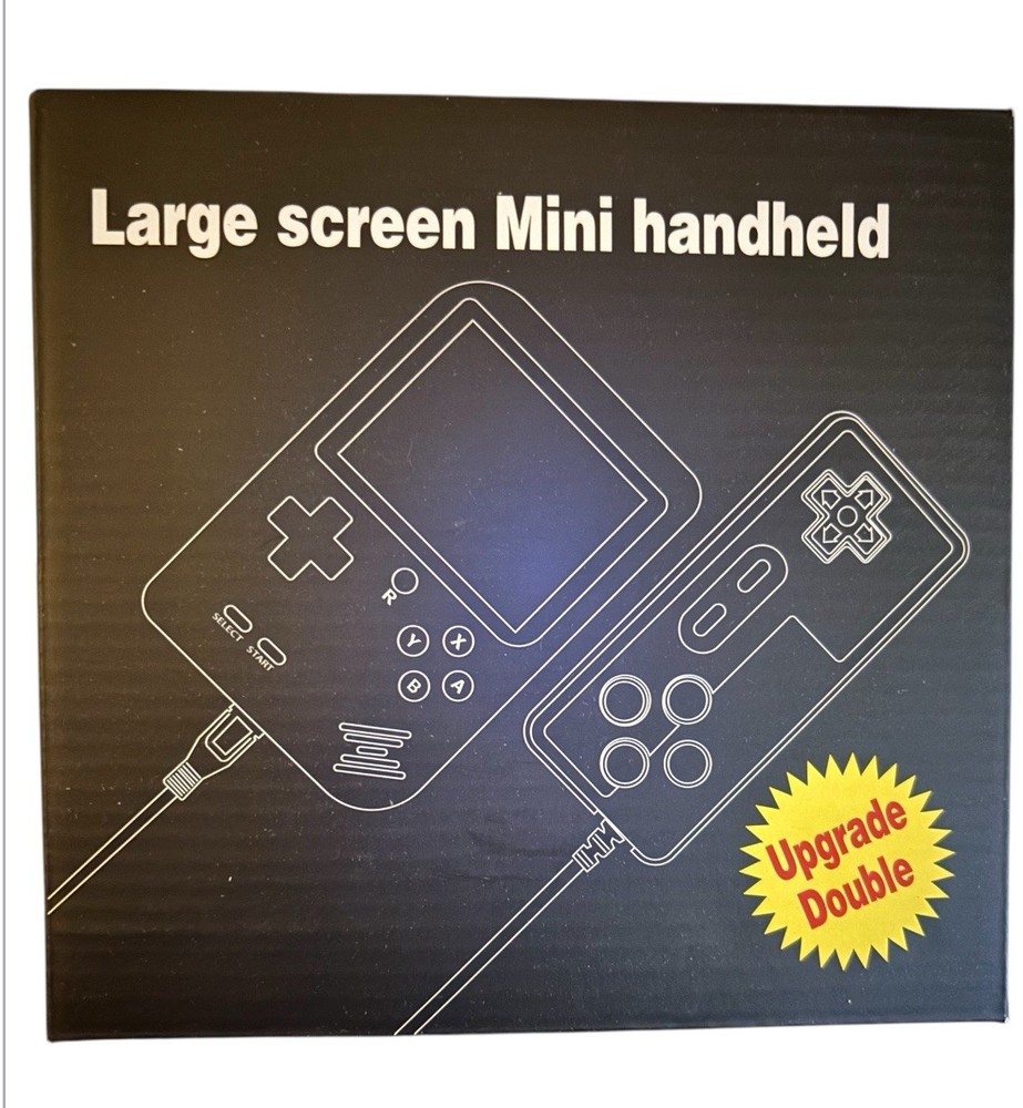 A Large Screen portable retro game console, commonly known as a SUP Game Box.