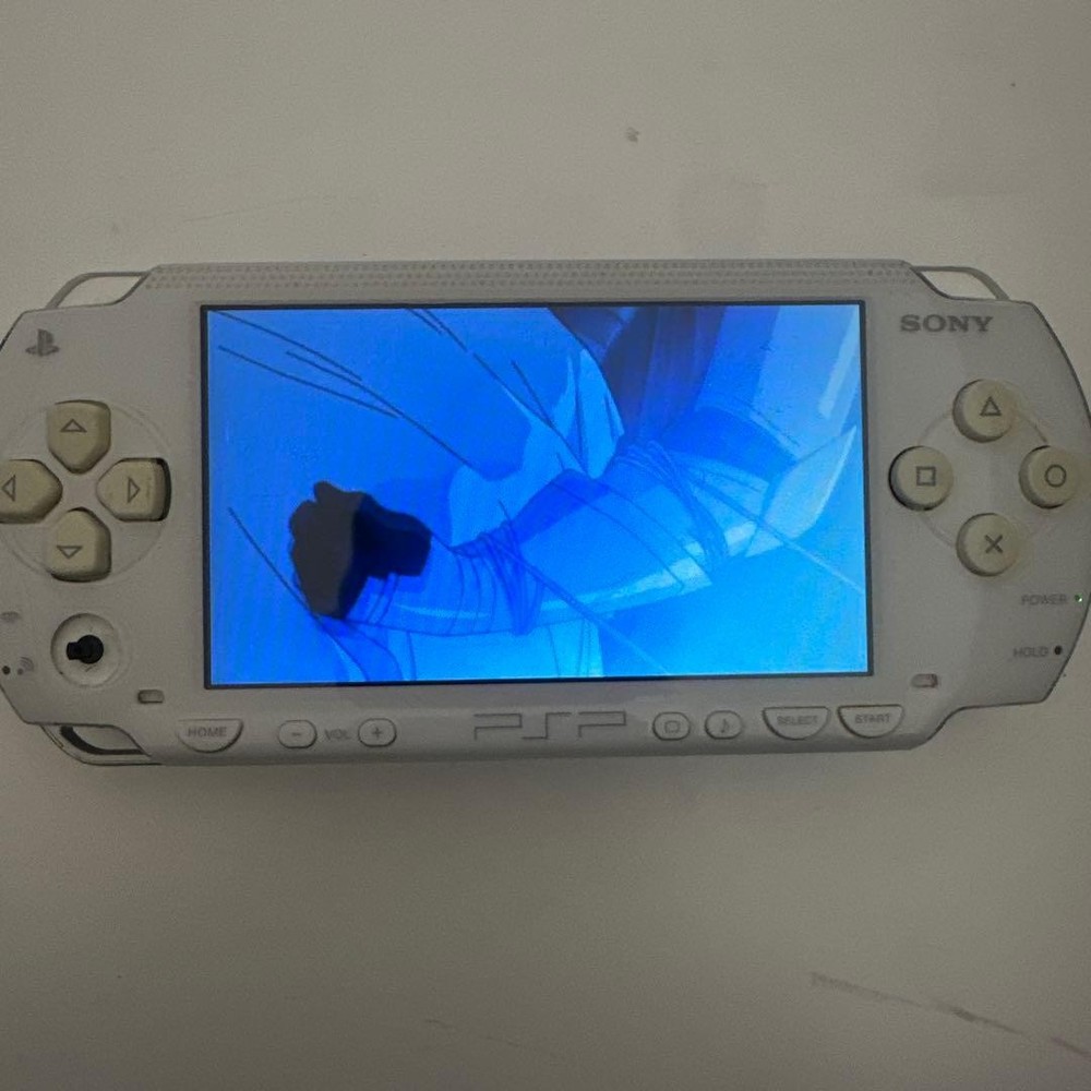 Sony PSP-1000 Ceramic White Console Tested Working Region Free