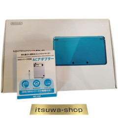 Nintendo 3DS console Light Blue tested Used w/BOX