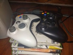 250GB Microsoft XBox 360 Pro White Video Game Console Gaming System HD Bundle