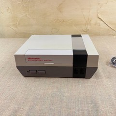 Nintendo NES Console Bundle 2 Controllers New Pin Connector Tested Clean