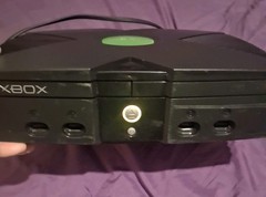 Microsoft Xbox Original Home Console 8GB NTSC-U/C Ethernet DVD Black/Green 2004