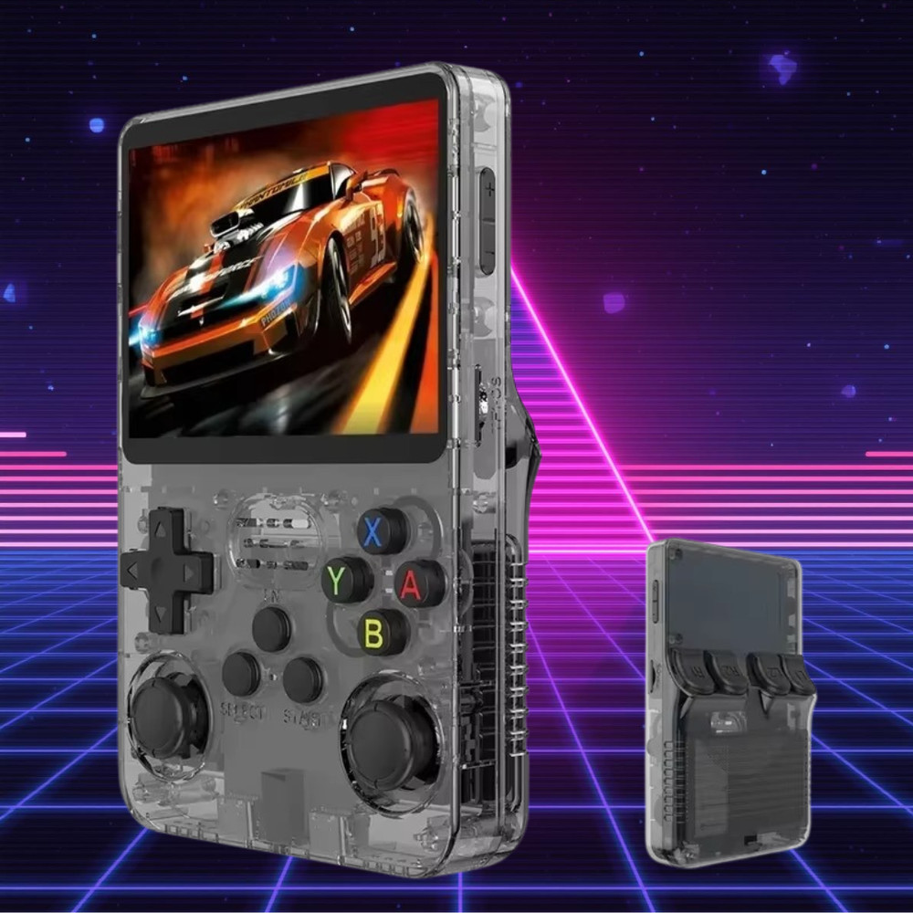 R36S Retro Handheld Game Console 3.5″ IPS Linux Emulator Portable Gaming System