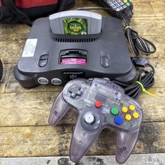 Nintendo 64 Bundle 1 Controller Power Cable NUS-001 USA Vintage Lot Bug’s Life
