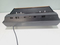 Atari 2600 4-Switch Woodgrain Console Tested w/ missing power cable Look Photos