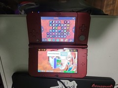 Nintendo 3DS Metallic Red Handheld Console System – Used Good