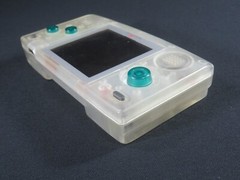 neo geo pocket console snk crystal white Japan tested game neogeo ntsc-j ngp