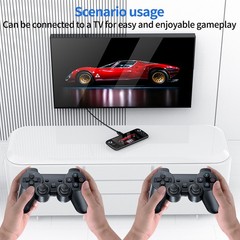7″ M27 large screen handheld game console connected to TV for home use 64/128GB