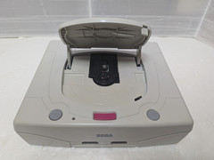 Sega Saturn White Console 4MB RAM MARVEL Super Heroes VS Street Fighter Japan