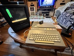Atari XE Game System With Joystick And All Cables