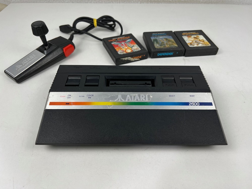 Atari 2600 Jr. Junior Console System Games