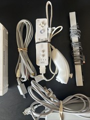 Nintendo Wii Console Bundle Tested w Accessories & Battle Bands+ Xbox-PS3 Games
