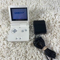 Nintendo Game Boy Advance SP GBA SP Pearl White Edition Handheld System AGS-001