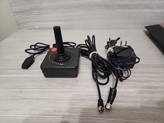ATARI 2600 1987 Release Compact Junior Console system Original Box Tested