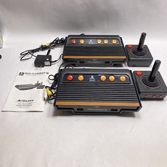 Atari Flashback 4 & 5 Classic Game Consoles w Wireless Joysticks Plug N Play TV
