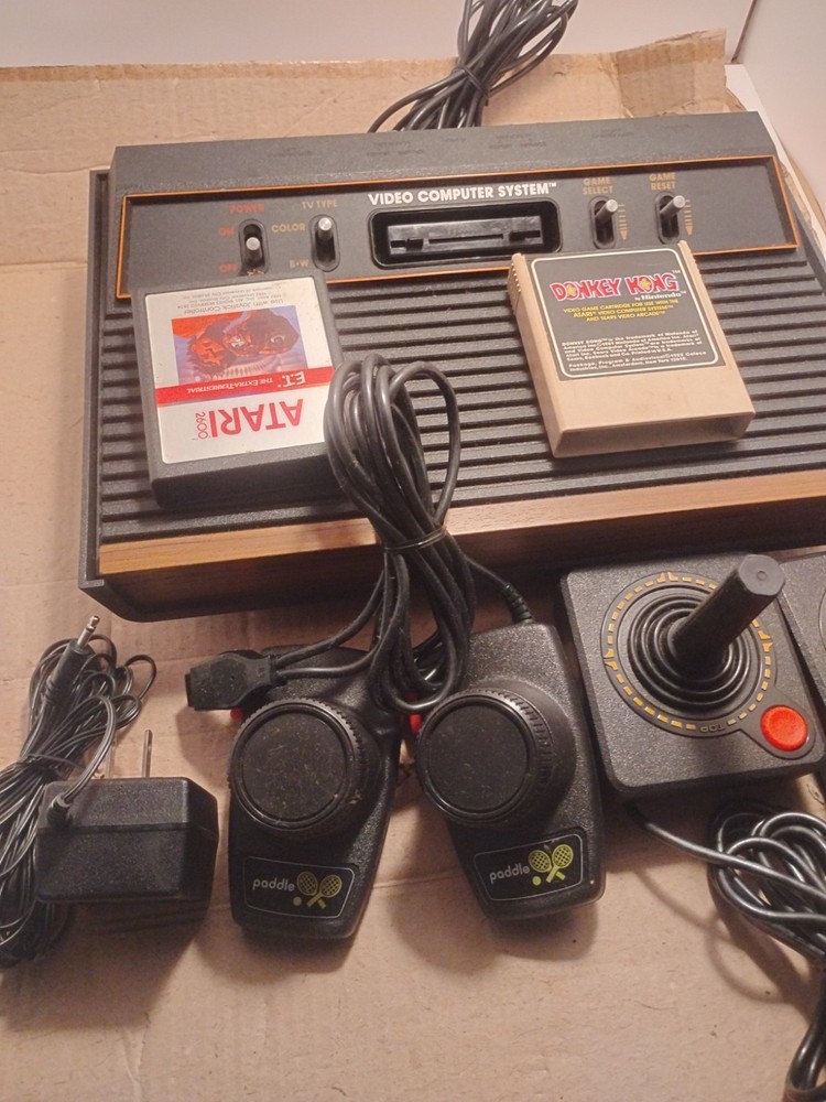 Atari CX-2600A Video Computer System Complete Untested