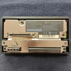 Sony SCPH-10350 Playstation 2 NETWORK ADAPTOR PS2 Expansion Bay Ethernet Black