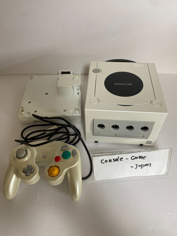 Nintendo GameCube Controller Final Fantasy Crystal White Console From Japan