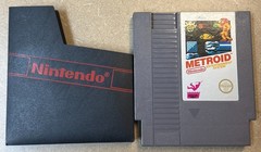 Metroid (Nintendo Entertainment System, 1986) Video Game w/ Sleeve