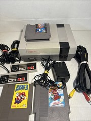NES Nintendo Console Bundle with Super Mario Bros. 1,2,3 and Controllers