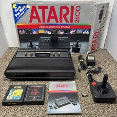 Atari 2600 Darth Vader Console Set – Complete In Box & Matching Serials *Tested*
