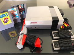 NINTENDO NES Console System Bundle Games Super Mario 1 2 3 SHIPS SAME DAY