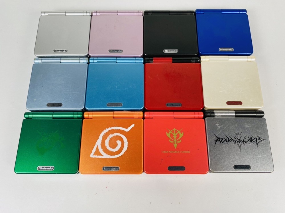 Nintendo GameBoy Advance SP Console Various Color w/battery chager GBA (Good)